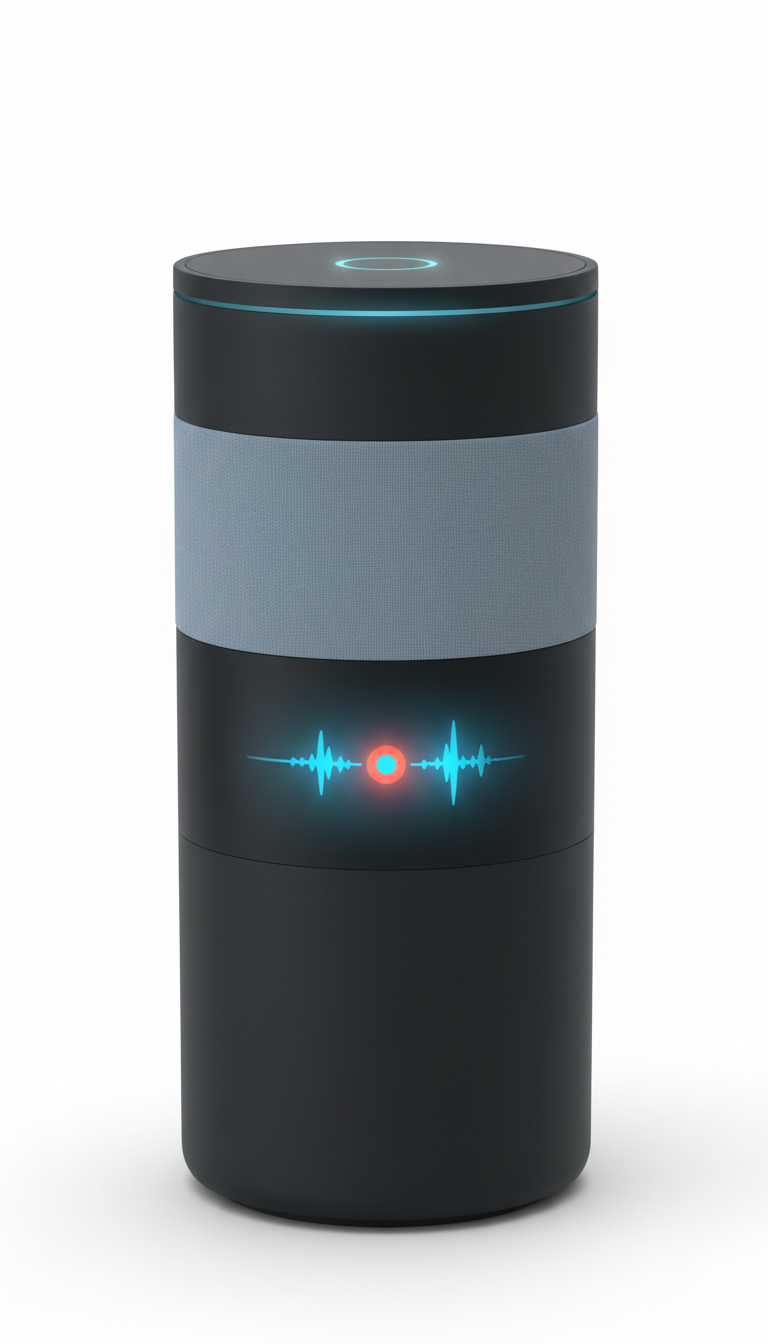 Smart speaker with adaptive acoustics